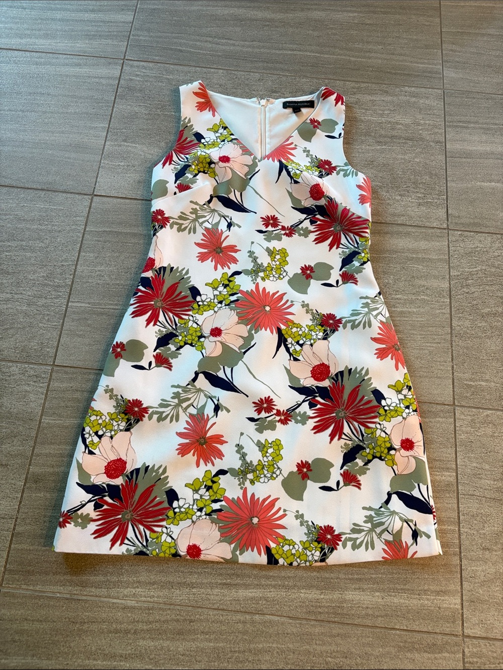 Banana Republic Floral Mini Dress Size 00P